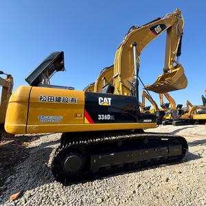 จัดส่งฟรี ประหยัดน้ำมัน รถขุดเหมืองทรงพลัง รถขุดตีนตะขาบไฮดรอลิกมือสอง Caterpillar CAT336D2L ขนาด 36 ตัน - Product Image 1