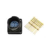 CA3102A18-1S de contacts à sertir à baïonnette CA3106A18-1P connecteur Mil-DTL-5015 10Pin IP67 MS5015