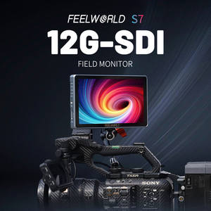 จอภาพ <span class=keywords><strong>FEELWORLD</strong></span> S7 ขนาด 7 นิ้ว ความสว่าง 1600nit รองรับ 12G-SDI และ HDMI 2.0 สำหรับวิดีโอ 4K HDR หน้าจอสัมผัส รองรับ 3D LUT และ Waveform ผลิตโดยโรงงานโดยตรง รับผลิตแบบ OEM/ODM - Product Image 2