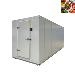 ห้องเย็นเคลื่อนที่ -20 องศา ℃   อุณหภูมิการแช่เย็นปรับได้ ขนาดปรับแต่งได้สำหรับการจัดเก็บผลไม้ ผัก เนื้อสด และดอกไม้ - Product Image 1