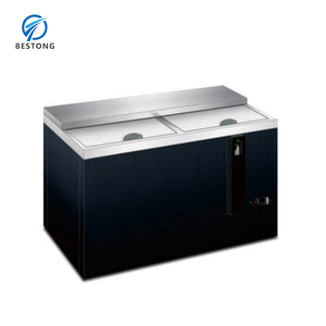 Réfrigérateur horizontal commercial <span class=keywords><strong>noir</strong></span> de 50 pouces pour bouteilles de bière, modèle pour le stockage de boissons dans les bars - Product Image 2