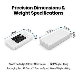 Cartouche d'encre pigmentée compatible Goosam 350ml T41F5 T41F2 T41F3 T41F4 pour imprimante Epson SureColor T3400 T5400 avec puce - Product Image 3