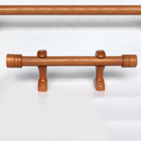 Accessoires de tringle à rideau 28MM Supports de support pour tringles Brown Curtain Pole Le Support De Tringles Pour Le Rideau