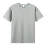 Camiseta extragrande de fabricante, de alta calidad, lisa, sin estampado, con logo personalizado, cómoda y de alta calidad.