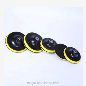 Paquete de Almohadillas de Pulido de Diamante de 4 Pulgadas con Rosca M10/14/16/5/8-11, Almohadilla de Espuma con Respaldo de Plástico, Adaptador para Amoladora Angular - Product Image 4