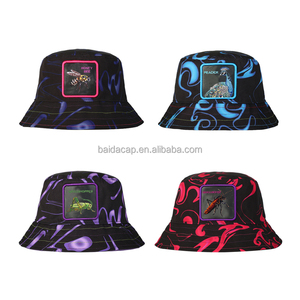 Nuovo Cappello a Secchiello Reversibile Originale, Personalizzabile all'Ingrosso, in Cotone e Tela, Cappello da Golf, Cappello con Motivi Animali, Unisex - Product Image 5