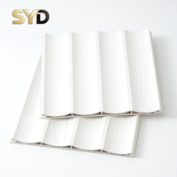 Panneau mural WPC sur mesure pour intérieur, revêtement mural en composite bois-plastique cannelé pour fond de télévision, décoration de tête de lit de chambre à coucher