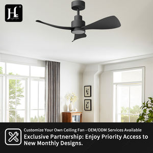 Ventilador de Techo Moderno Minimalista con Luz - Motor DC Silencioso con Velocidad Ajustable y Iluminación LED para Decoración del Hogar - Product Image 5