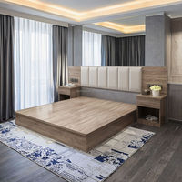 Juego de Muebles de Madera Sólida Moderna de Alta Calidad, Ecológicos, Apilables, para Dormitorio de Hotel, Apartamento o Escuela, Tamaños Personalizables