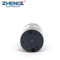 Moteur à balais ZHENGKE ZYTD-45SRZ-R 45 mm 12 V CC 3000 tr/min avec balais de charbon remplaçables