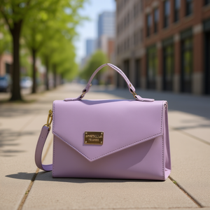 Bolso Bandolera Lila para Mujer Fana, con Cierre de Cremallera, Asa Única, Moderno, para Primavera, Verano, Invierno, Uso Diario - Product Image 2