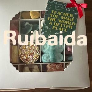 Tùy Chỉnh Chọn Và Trộn Kẹo Thụy Điển Kẹo Túi Túi Giấy Nhỏ Với Hạnh Phúc Valentine Logo Giftshop Ủng Hộ Xử Lý Vận Chuyển Hộp Màu Hồng - Product Image 5