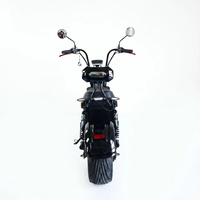 Scooter électrique Citycoco HR9 3000W 60V 20Ah à deux roues, moteur sans balais, écran NFC, pneus larges en aluminium de 10 pouces, étanche, capacité de charge 150 kg