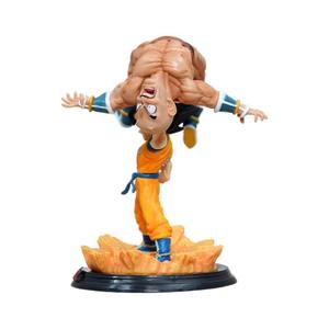 Nouvelle collection de figurines de guerriers d'<span class=keywords><strong>anime</strong></span>, figurines à l'échelle de 5 pouces avec un combattant orange et un mentor Namekien, modèles de présentation de bataille - Product Image 1