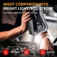 HUIJIE Pompa Ban Mobil Digital Tanpa Kabel 150PSI Kompresor Udara Elektrik Portabel Power Bank OEM Langsung dari Pabrik