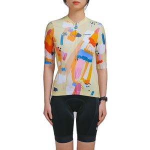 Groothandel Womens Fietskleding Monton Korte Mouw Wielertrui Fiets Tops <span class=keywords><strong>Cool</strong></span> <span class=keywords><strong>Design</strong></span> Fietskleding Fabrikant - Product Image 1