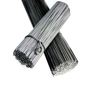 PVC tráng dây sắt cắt sẵn dây/mạ kẽm cắt dây ràng buộc/đen ủ thẳng cắt dây sắt