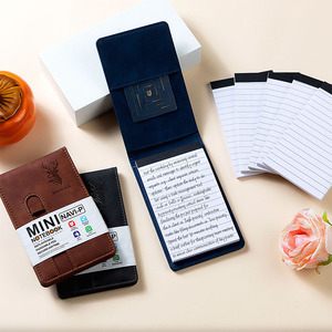 Multi-funzionale A7 portatile Notebook in pelle a spirale per gli studenti di scrittura di diario Mini Pocket Memo Pad vocabolario libro regali - Product Image 3