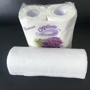 Toalhas de papel de cozinha, venda quente de papel premium, toalhas de mão de qualidade, rolo, toalha de papel