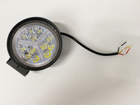 Bernsteinfarbenes Weiß-Gelbes Zweifarbiges Stroboskop-LED-Autolicht Rund Offroad 4 Zoll 162W Hochleistungs-Auto-LED-Arbeitsscheinwerfer LED-Fahrlicht
