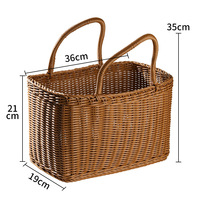 Décoration naturelle en jacinthe d'eau tressée à la main, pliable, multifonctionnelle, de haute qualité, en corde tressée, pour fleurs