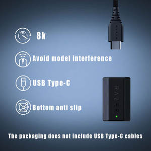 Dongle Wireless Razer HyperPolling a 8KHz Reali Compatibile con Cobra DeathAdder V3 Pro e Basilisk V3 Pro Elettronica di Consumo - Product Image 2
