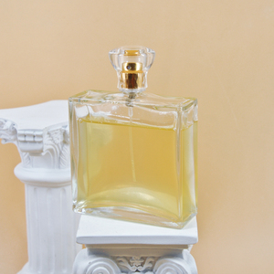 عطر عالي الجودة 85 مربع مربع من الزجاج المسطح بألوان شفافة صندوق غطاء لولبي بحجم 15 رقبة لاستخدام الناشر - Product Image 4