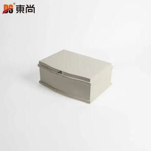 Caja de Almacenamiento de Joyas de Madera Rectangular Ecológica con Logotipo Personalizado DS, Estuche de Almacenamiento de Aretes de Lujo para Regalo - Product Image 2