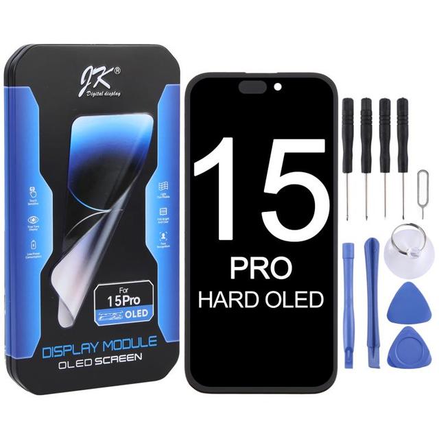 New Arrivals Factory Supply  Professional High Quality JK Hard OLED Screen for iPhone 15 Pro