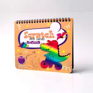 Dinosaure scène magique eau coloriage livre peinture au doigt activité livre enfants enfants art carte photo peinture carte pour enfants