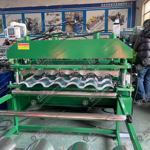 <span class=keywords><strong>Machine</strong></span> de formage de tuiles de toiture vernissées, <span class=keywords><strong>machine</strong></span> à rouleaux à froid pour tôles vernissées en arc, <span class=keywords><strong>machine</strong></span> de formage de tuiles métalliques vernissées - Product Image 6