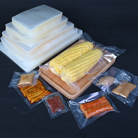 Chine usine pochette à cornue sac à vide haute température et film emballage sous vide transparent sans BPA 125 degrés