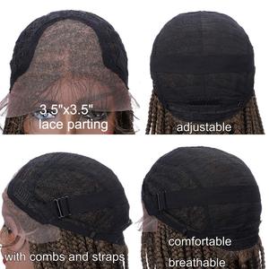 <span class=keywords><strong>Jennifer</strong></span> nouveau Design dentelle avant perruque brésilienne Bundle Pixie Cut Bob Extension vendeur cheveux humains tressés perruques pour les femmes noires - Product Image 5