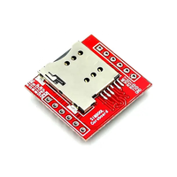 Module de suivi GPS SIM800L, carte MicroSIM, carte sans fil principale, quadri-bande, port série TTL avec antenne