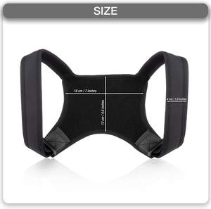 Unisex vendita diretta a basso prezzo <span class=keywords><strong>scoliosi</strong></span> postura correttore supporto tutore cintura in Neoprene materiale Logo personalizzabile - Product Image 3