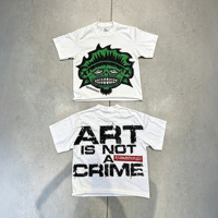 T-shirt personnalisé imprimé – Qualité supérieure, streetwear, coton oversize, épaules tombantes, pour homme