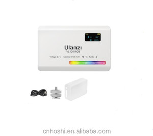 ร้อน <span class=keywords><strong>Ulanzi</strong></span> VL120 RGB ไฟ LED กล้องวิดีโอแสงสีชาร์จ 3100mAh หรี่แสงได้ 2500-9000K แผงแสง - Product Image 2
