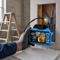 Caméra endoscopique industrielle, boroscope, écran IPS 4,3 pouces, 1080P HD, étanche IP67, 2000mAh, type-C, pour inspection des canalisations d'égout