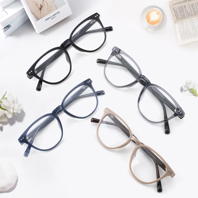 اطارات نظارات من اسيتات نظارات نظارات بصرية للنساء والرجال
