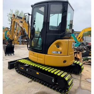 Excavadora Caterpillar 303.5E con Enganche Rápido Inclinable y Almohadillas de Goma, Excavadora Compacta Usada Cat de 3.5 Toneladas, Panel LCD, Entrega Gratuita Disponible - Product Image 2