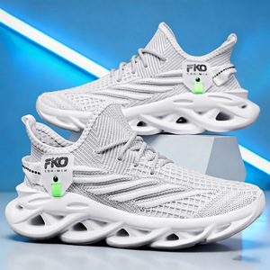Zapatillas Deportivas Casuales Ligeras para Hombre y Mujer, con Suela Gruesa de Algodón, Antideslizantes, con Amortiguación EVA, de Malla Transpirable, para Caminar al Aire Libre - Product Image 3