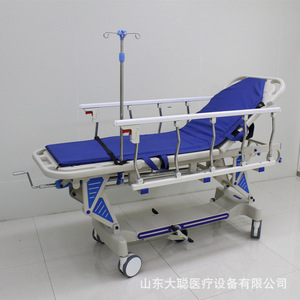 Cama de Transporte Quirúrgica de ABS Médico, Plana, 3630x640x760mm, Altura Ajustable, para Rescate de Emergencia Hospitalaria - Product Image 2