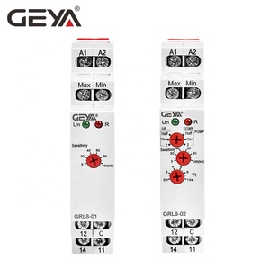 GEYA GRL8-01 AC/DC24V ~ 240V مضخة مياه التحكم تتابع تعويم مفتاح مستوى السائل التحكم تعويم أقل تتابع مستوى التبديل