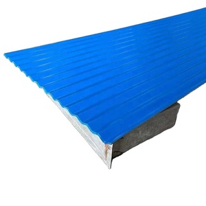 Beste Qualität Zink kalt gewalzter Wells tahl Trapez metall Buntes Dach blech Farb beschichtetes Schneiden Verarbeitung option - Product Image 3
