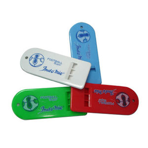 Silbato de seguridad de rescate, silbato de emergencia de plástico multicolor para barco al aire libre - Product Image 4