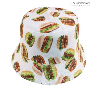 Landfond Accessoire Seau Chapeau Drôle Alimentaire Motif Unisexe Plage Soleil Chapeau <span class=keywords><strong>Esthétique</strong></span> Casquette De Pêche - Product Image 2