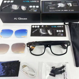 แว่นตาแปลภาษา AI AIMB-G3 แว่นกันแดดป้องกันแสงสีฟ้า เลนส์เปลี่ยนสีอัตโนมัติ รองรับ Chat GPT 800W WiFi แว่นตาอัจฉริยะพร้อมกล้อง - Product Image 2
