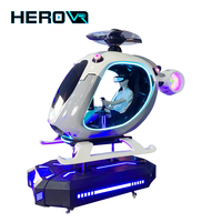 HEROVR Équipement de Jeux VR Course Hélicoptères Réalité Virtuelle Simulateur de Jeux VR pour Enfants