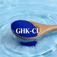 Ingrédients cosmétiques Ghk-Cu, peptide de cuivre, poudre de peptides de cuivre bleu