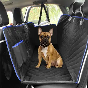 Rifornimento di fabbrica antiscivolo trapuntato impermeabile eco friendly pet travel dog hammock dog pet car seat cover per auto